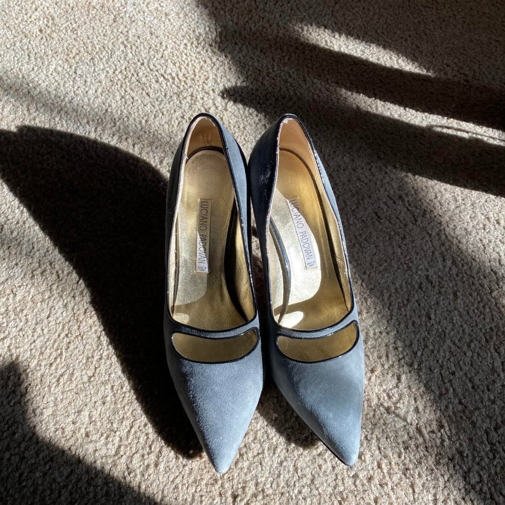 Luciano Padovan leather pumps made in Italy